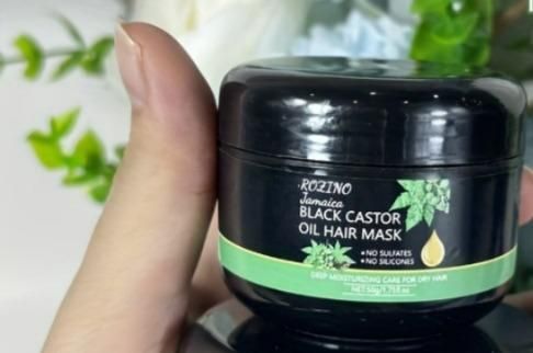 Black castor Oil Hair Mask