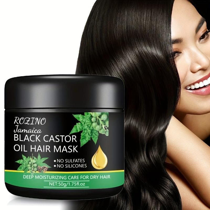 Black castor Oil Hair Mask