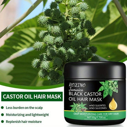 Black castor Oil Hair Mask