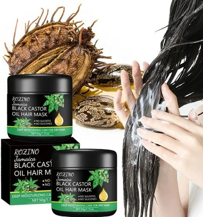 Black castor Oil Hair Mask