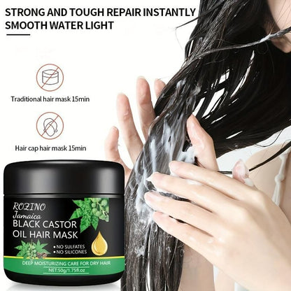 Black castor Oil Hair Mask