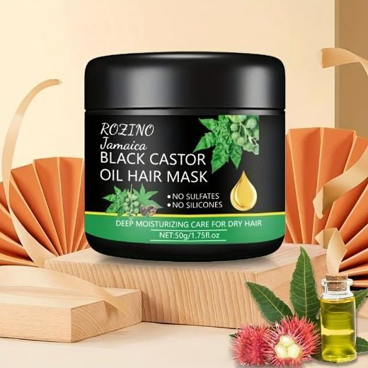 Black castor Oil Hair Mask